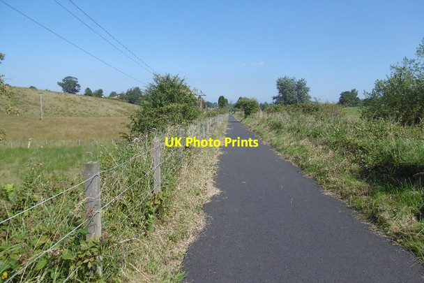 Photo 6"x4" Trackbed, Forth and Clyde Junction Railway Croftamie c2016