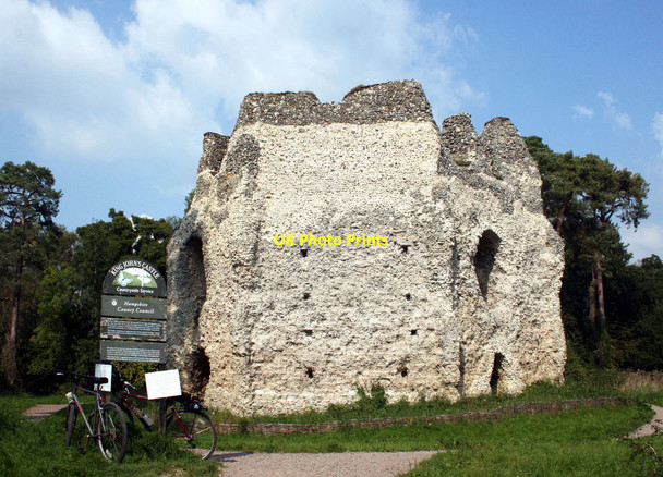 Photo 6"x4" King John's (or Odiham) Castle Greywell c2005