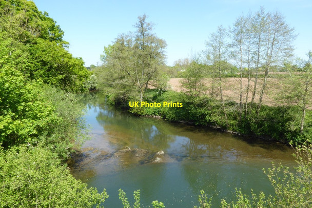 Photo 6"x4" The River Teme below Ashford Bowdler church Ashford Bowdler c2017