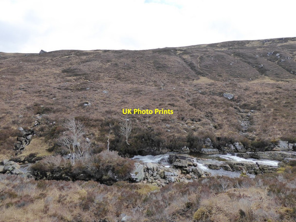 Photo 6"x4" Allt Gharagain Carn Gorm\/NH1350 c2017
