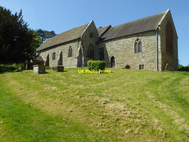 Photo 6"x4" St Bartholomew's church, Richards Castle Batchcott c2017 P1