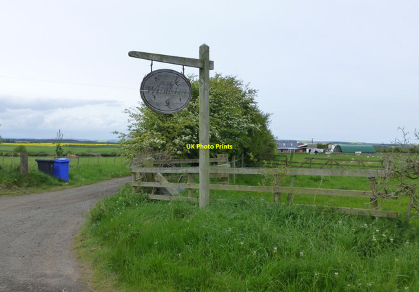 Photo 6"x4" Sign and track to Whistlebare Bowsden c2017
