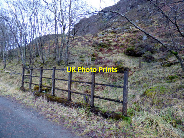 Photo 6"x4" Glen Ogle railway path Lochearnhead c2015