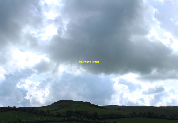 Photo 6"x4" Clouds over Dow Hill Girvan c2017