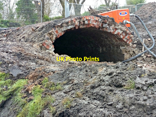 Photo 6"x4" Shaws Water Works renovation works Greenock\/NS2776 c2015 P2