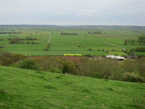 Photo 6"x4" Street Rhyne across Street Moor Street\/ST4836 c2017