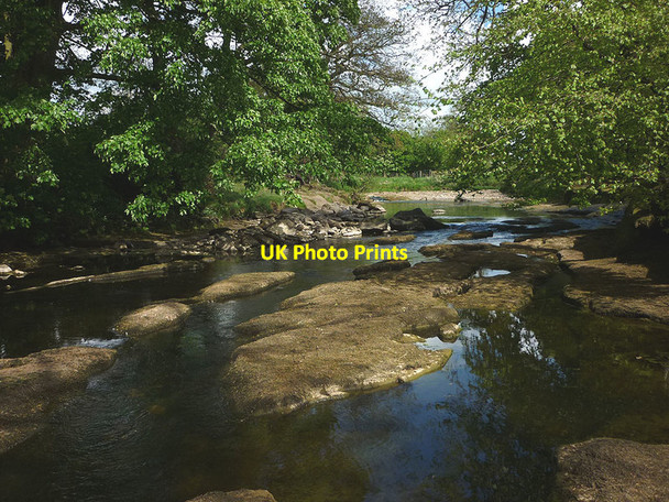 Photo 6"x4" Low water levels in the Wenning High Bentham c2017