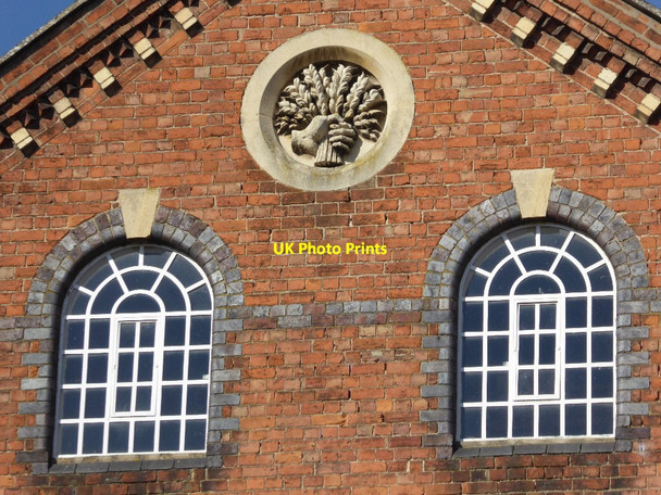 Photo 6"x4" Detail of the former Tewkesbury Brewery Tewkesbury c2016