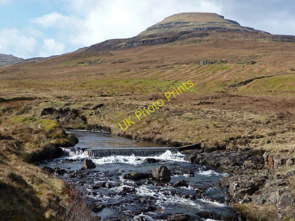 Photo 6"x4" Weir on the Osdale River Greep c2009