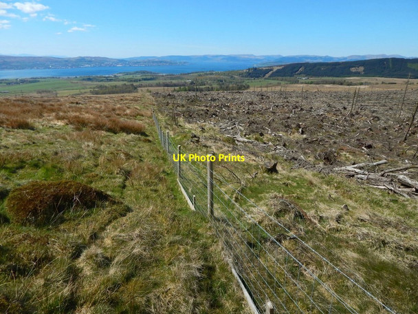 Photo 6"x4" Moorland fence Renton c2017