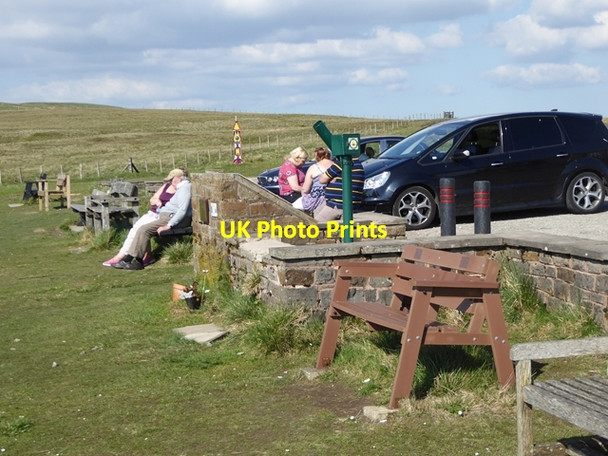 Photo 6"x4" Viewing terrace at Hartside Gamblesby Fell c2017