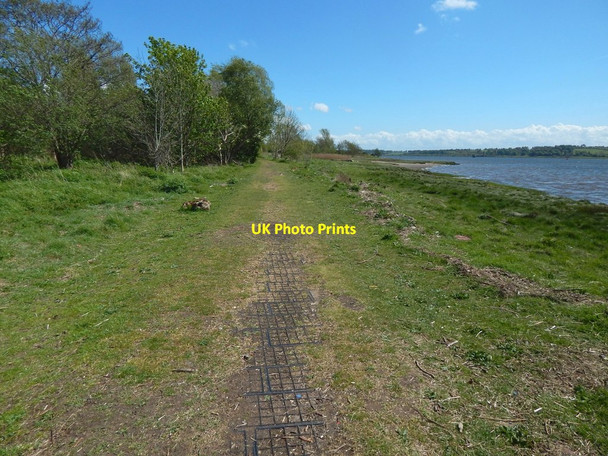 Photo 6"x4" Path on Dumbarton foreshore Dumbarton c2017