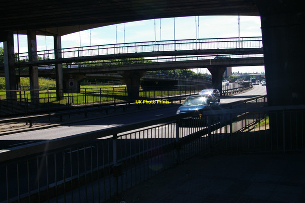 Photo 6"x4" Traffic on the North Circular Road, Brent Cross Hendon\/TQ2389 c2017