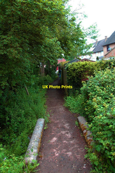 Photo 6"x4" Public footpath to Blakes Avenue, Cogges, Witney, Oxon Witney c2017