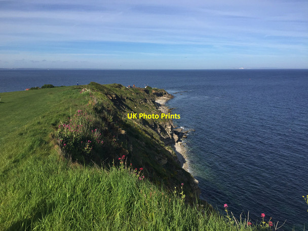 Photo 6"x4" South West Coast Path approaching Peveril Point Swanage c2017