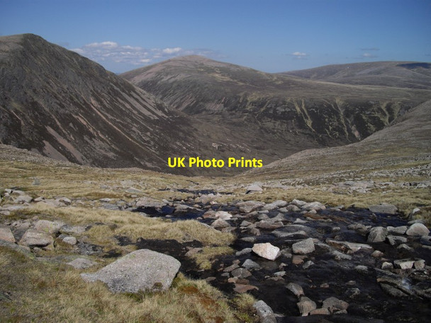 Photo 6"x4" Burn below Creagan a' Choire Etchachan Creagan a' Choire Etchachan c2017