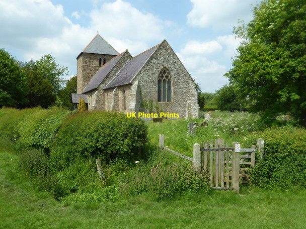 Photo 6"x4" Little Hereford church Little Hereford c2017