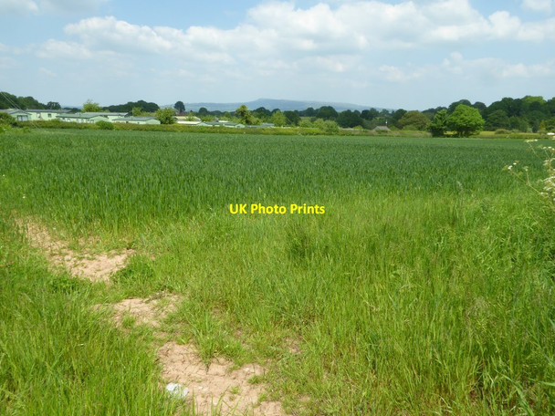 Photo 6"x4" Farmland on the Herefordshire Worcestershire border Berrington Green c2017