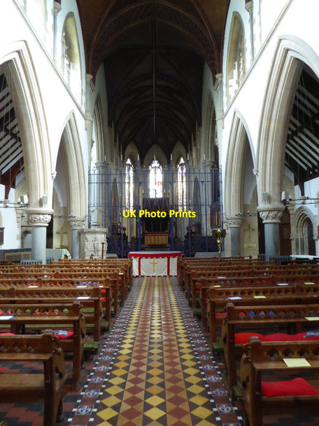 Photo 6"x4" Interior of St Michaels church St Michaels\/SO5865 c2017