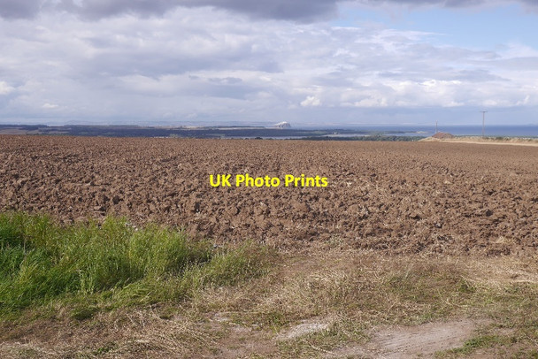 Photo 6"x4" Ploughed field Stenton\/NT6274 c2016