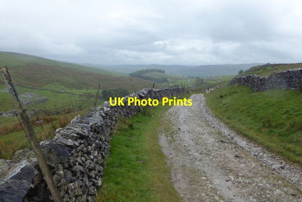 Photo 6"x4" Path towards Horton Brackenbottom c2017