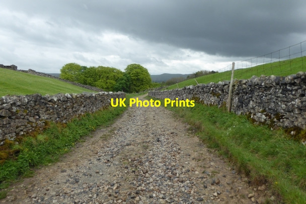 Photo 6"x4" Pennine Way on Horton Scar Lane Brackenbottom c2017