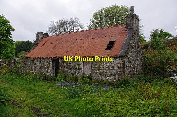 Photo 6"x4" Dilapidated cottage, Corry Corry\/NG6424 c2017