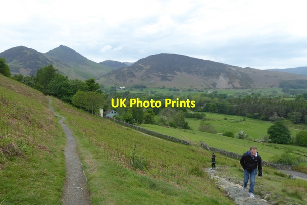 Photo 6"x4" Junction of paths Keswick\/NY2623 c2017