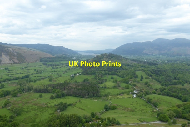 Photo 6"x4" View from Skelgill Bank Keswick\/NY2623 c2017