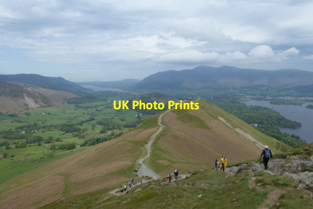 Photo 6"x4" Climb on Catbells Newlands\/NY2320 c2017