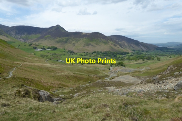 Photo 6"x4" Path into the Newlands valley Little Town\/NY2319 c2017