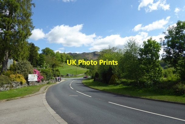 Photo 6"x4" A593 in Skelwith Bridge Skelwith Bridge c2017