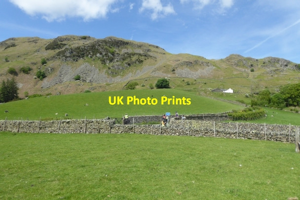 Photo 6"x4" Road junction under Lingmoor Fell Little Langdale c2017