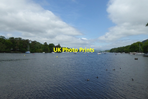 Photo 6"x4" Windermere from Fell Foot Newby Bridge c2017