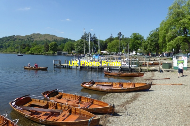 Photo 6"x4" Boats for hire Ambleside c2017