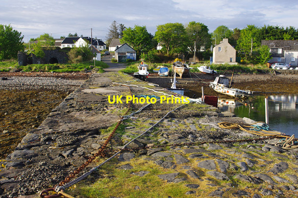 Photo 6"x4" Old Pier, Broadford Blackpark\/A' Phairce Dhubh c2017