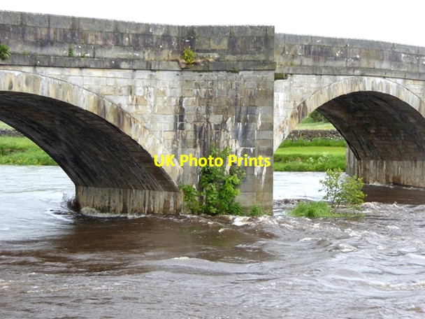 Photo 6"x4" Burnsall Bridge  (detail) Burnsall c2017