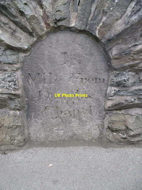Photo 6"x4" Old Milestone by the A1, Peel Road, Douglas, Isle of Man Douglas\/SC3875 c2015