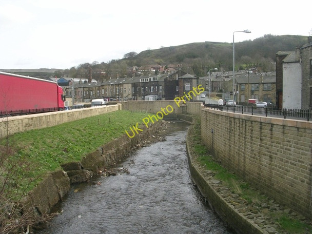 Photo 6"x4" River Calder - Halifax Road Todmorden c2009