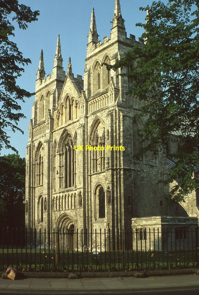 Photo 6"x4" West front of Selby Abbey Selby c1980