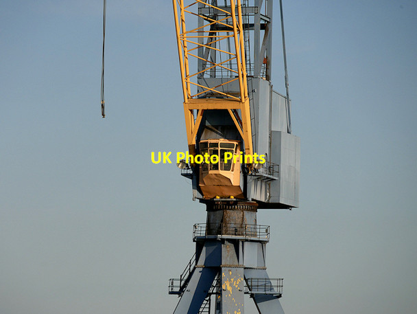 Photo 6"x4" Henson Tower Crane at Belfast Belfast c2017