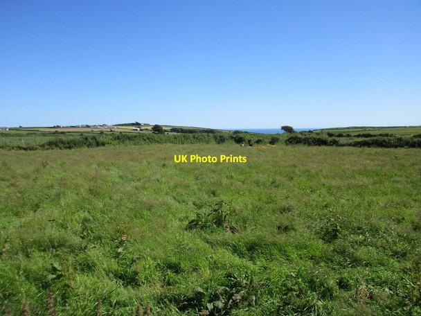 Photo 6"x4" View towards the sea from the graveyard at Ballintemple Churchtown\/W9463 c2017