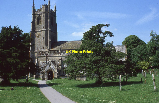 Photo 6"x4" Avebury church Avebury Trusloe c1981