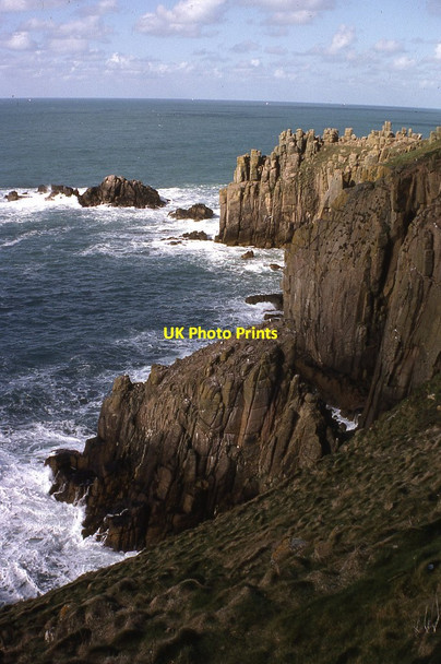 Photo 6"x4" Dr Syntax's Head, Land's End Mayon c1980