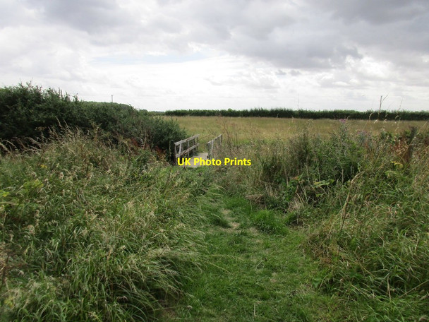 Photo 6"x4" Bridge over a drain Garton c2017