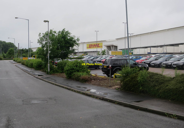 Photo 6"x4" DHL distribution centre Cosford c2017
