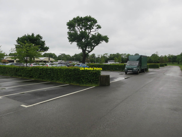 Photo 6"x4" Garden centre car park Draycote c2017