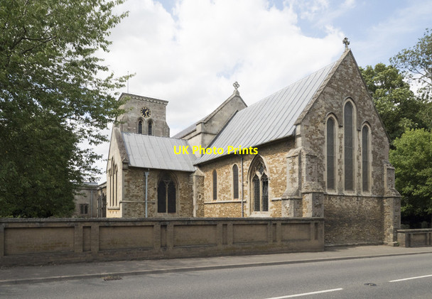 Photo 6"x4" Holy Trinity, Haddenham Haddenham\/TL4675 c2017
