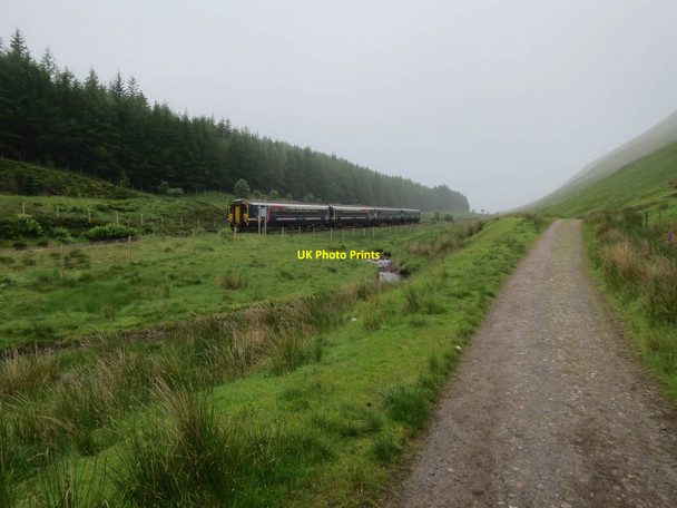 Photo 6"x4" West Highland Way and Railway Tyndrum\/NN3330 c2017