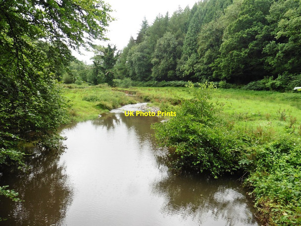 Photo 6"x4" River Dart at Worthy Bridge Little Silver\/SS9109 c2017